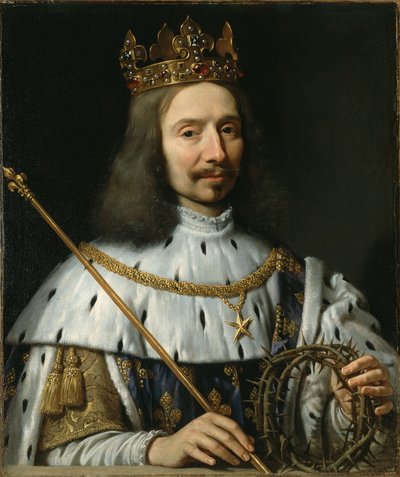 فنسنت فويتور في دور القديس لويس، حوالي 1640-168 (زيت على قماش) بواسطة فيليب دي شامبين
