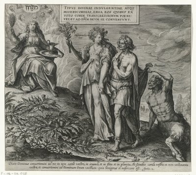 Allegorie أكثر من تبطين وبروعة Boetedoening en berouw in het Oude Testament en het Nieuwe Testament (عنوان السلسلة) نوع التسامح والرحمة الإلهية تجاه الذين يتوبون بكل قلوبهم عن معصيتهم ويلجأون إلى الله. بواسطة مارتن دي فوس