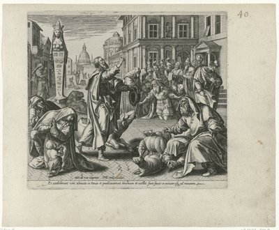 يعلن يونان عن أونديرغانغ فان نينوى Boetedoening en berouw in het Oude Testament en het Nieuwe Testament (عنوان السلسلة) نوع من المغفرة والرحمة الإلهية لمن تاب من معاصيه بكل قلوبهم ولجأوا إلى الله. بواسطة مارتن دي فوس