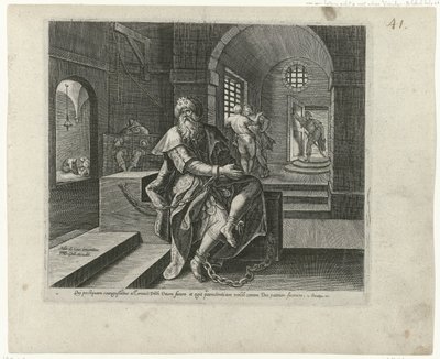 كونينغ منسى في السجن Boetedoening en berouw in het Oude Testament en het Nieuwe Testament (عنوان السلسلة) نوع من الغفران الإلهي والرحمة لمن تاب من معاصيه بكل قلوبهم ولجأوا إلى الله (سلسلة بواسطة مارتن دي فوس