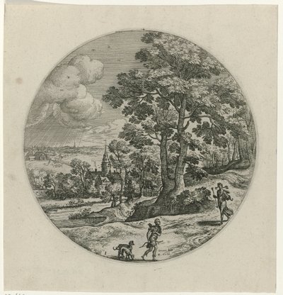 Procris schenkt Cephalus een Magische pijl Cephalus en Procris (عنوان السلسلة) بواسطة يعقوب جريمر