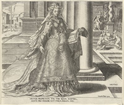 استير هيستر (العنوان على الكائن) ثماني نساء مشهورات في العهدين القديم والجديد (عنوان السلسلة) بواسطة مارتن فان هيمسكرك