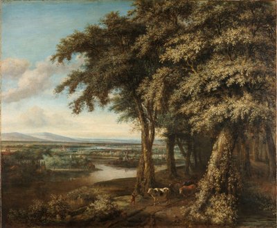 مدخل الغابة بواسطة Philips Koninck