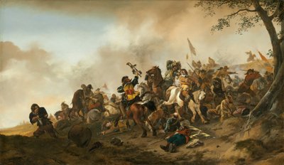 مشهد المعركة ، ج. 16451646. بواسطة فيليبس Wwwerman