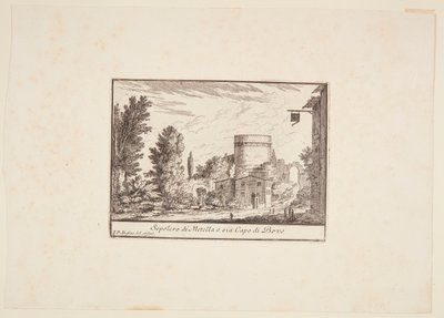 الإيطالية: سيبولكرو دي ميتيلا أو سيا كابو دي بوف بواسطة فيلوتي فرانسوا دوفلوس