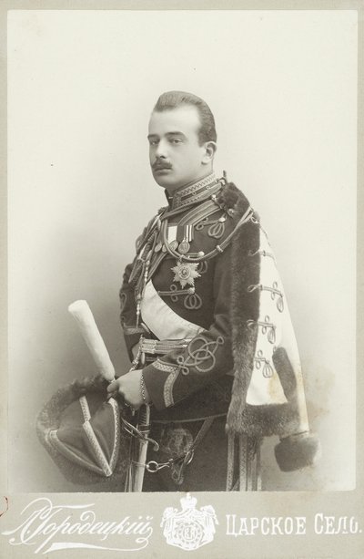دوق روسيا الأكبر بوريس فلاديميروفيتش 1877-1943 ، ج. 1900. بواسطة استوديو الصور L. Gorodetsky.