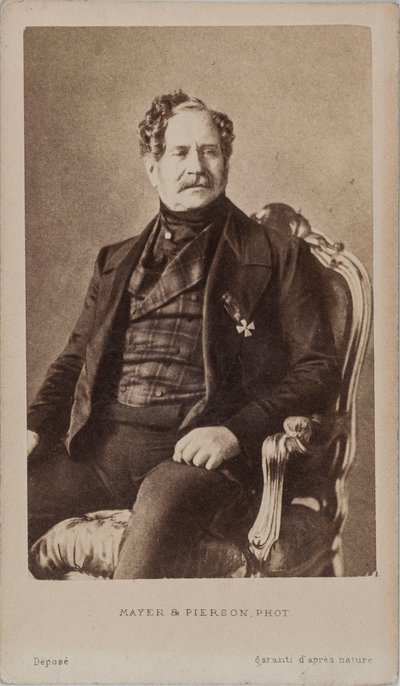 صورة للكونت نيكولاي أليكسييفيتش أورلوف 1827-1885 ، ج. 1875. بواسطة استوديو الصور ماير وبيرسون.