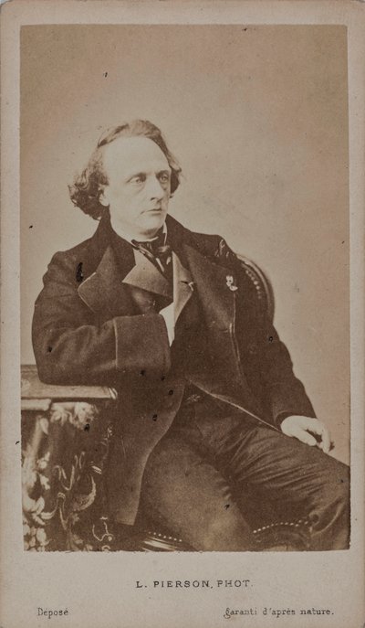 صورة لعازف البيانو والملحن هنري ليتولف 1818-1891. بواسطة استوديو الصور ماير وبيرسون.