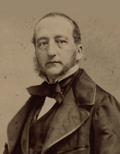 صورة لعازف البيانو والملحن سيغيسموند تالبرغ 1812-1871 ، حوالي 1860. بواسطة استوديو تصوير الندار.