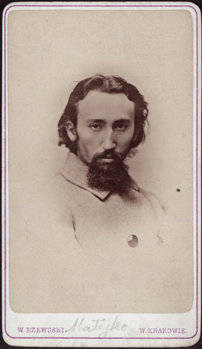 صورة جان ماتيجكو 1838-1893 ، ج .1880. بواسطة استوديو الصور فاليري رزيوسكي.