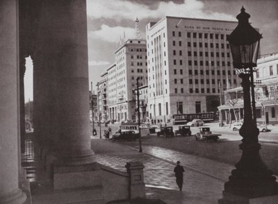 منظر من نورث تيراس ، أديلايد ، جنوب أستراليا (صورة بالأبيض والأسود) بواسطة مصور فوتوغرافي استرالي