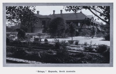 "Eringa ،" Kapunda ، جنوب أستراليا (b / w photo) بواسطة مصور فوتوغرافي استرالي