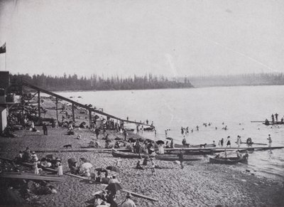 إنجلش باي ، فانكوفر (b / w photo) بواسطة المصور كندي