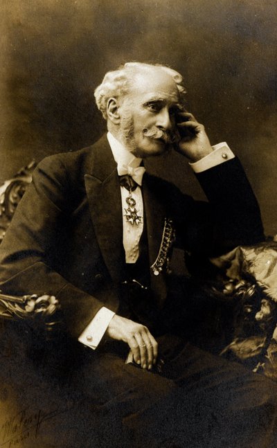 صورة فرانسوا ستيفن إميل ليجيرد (1830-1925) ، كاتب وشاعر وسياسي فرنسي - التصوير الفوتوغرافي ، Coll. باوسي بواسطة مصور فوتوغرافي فرنسي