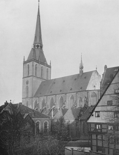 Andreaskirche (صورة b / w) بواسطة مصور فوتوغرافي ألماني