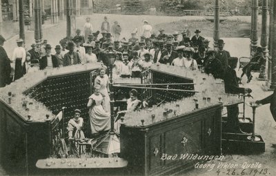 باد فيلدونجين. أُرسلت بطاقة بريدية عام 1913. بواسطة مصور فوتوغرافي ألماني