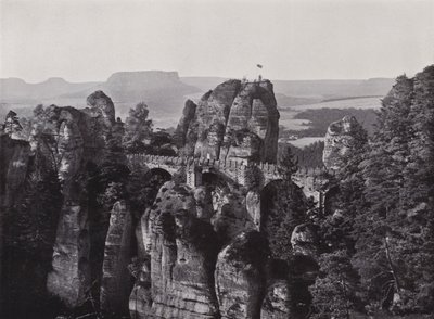 Basteibrucke (b / w photo) بواسطة مصور فوتوغرافي ألماني