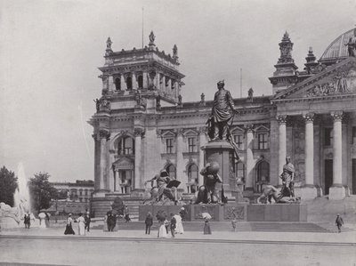 نصب بسمارك (صورة b / w) بواسطة مصور فوتوغرافي ألماني