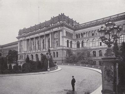 Charlottenburg, Technische Hochschule (b/w photo) بواسطة مصور فوتوغرافي ألماني