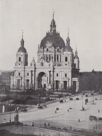 Der Berliner Dom (b/w photo) بواسطة مصور فوتوغرافي ألماني