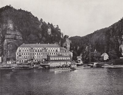 Herrnskretschen (b / w photo) بواسطة مصور فوتوغرافي ألماني