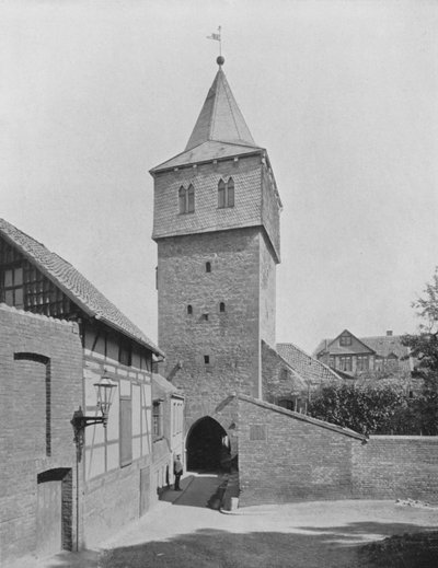 Kehrwiederturm (صورة b / w) بواسطة مصور فوتوغرافي ألماني