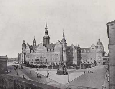 Konigliches Schloss (b / w photo) بواسطة مصور فوتوغرافي ألماني