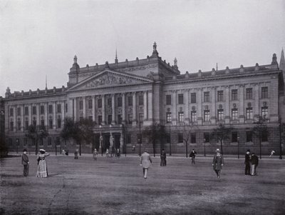 لايبزيغ: الجامعة الملكية (b / w photo) بواسطة مصور فوتوغرافي ألماني