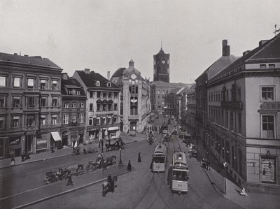 Molkenmarkt, Spandauer Strasse Und Rathaus (b/w photo) بواسطة مصور فوتوغرافي ألماني