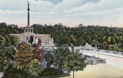 ميونيخ / ميونيخ: Friedensdenkmal mit Prinzregentenstrasse (الصورة) بواسطة مصور فوتوغرافي ألماني