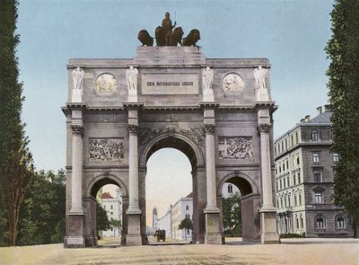 ميونخ / ميونخ: Siegestor (صورة) بواسطة مصور فوتوغرافي ألماني
