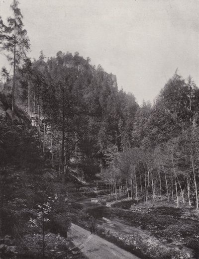 لعبة من Polenztal (صورة b / w) بواسطة مصور فوتوغرافي ألماني