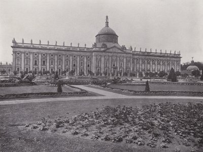 Potsdam, Neues Palais (b/w photo) بواسطة مصور فوتوغرافي ألماني