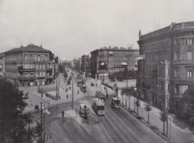 Potsdamer Strasse (b/w photo) بواسطة مصور فوتوغرافي ألماني