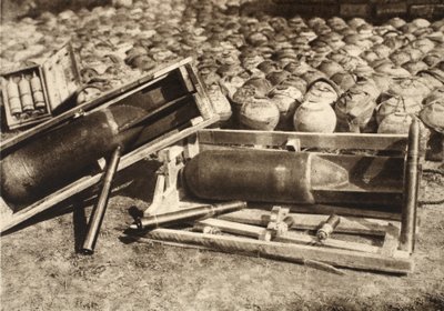 Russian mine stock in Kosova, East Galicia (b/w photo) بواسطة مصور فوتوغرافي ألماني