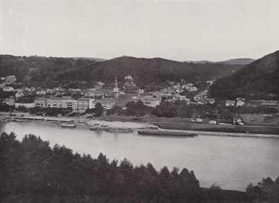 Schandau (صورة b / w) بواسطة مصور فوتوغرافي ألماني