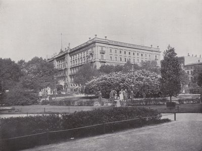 Wilhelms-Platz (b/w photo) بواسطة مصور فوتوغرافي ألماني