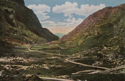 أيرلندا الجنوبية: The Gap of Dunloe، Killarney (صورة ملونة) بواسطة المصور الأيرلندي