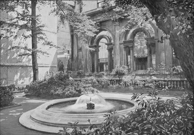 نافورة بنك إنجلترا ، مدينة لندن ، c1910 1911 بواسطة وكالة التصوير