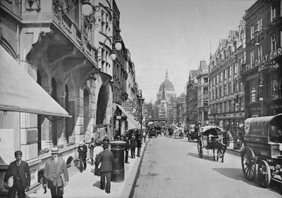 شارع فليت ، مدينة لندن ، c1900 1911 بواسطة وكالة التصوير