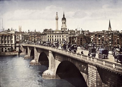 جسر لندن ، مدينة لندن ، 1911 بواسطة وكالة التصوير