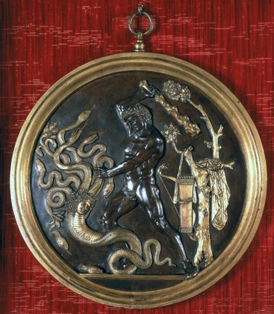 هرقل وهيدرا ، 1490 (برونزية) بواسطة Pier Jacopo Alari Bonacolsi