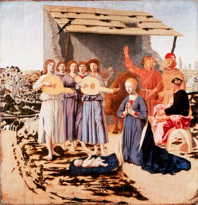 الميلاد ، 1470-1475 بواسطة بييرو ديلا فرانشيسكا