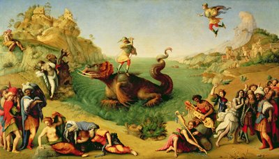 Perseus Rescuing Andromeda ، حوالي 1510-13 (قماش زيتي) بواسطة بييرو دي كوزيمو