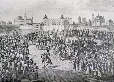 دخول الفرنسيين المنتصرين إلى وارسو ، 28 نوفمبر 1806 بواسطة بيير أدريان لو بو