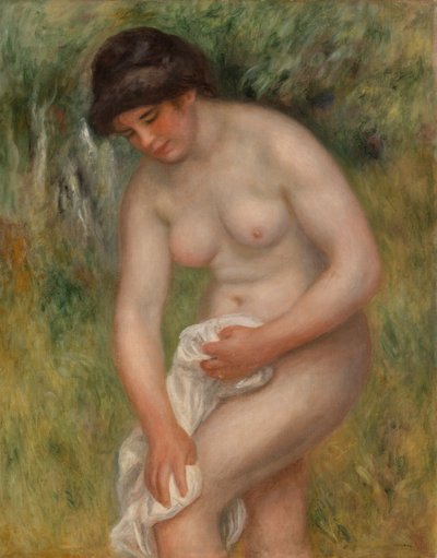 Bather Drying نفسها (Baigneuse s