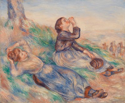 جامعي العنب (Vendangeuses) بواسطة بيير أوغست رينوار