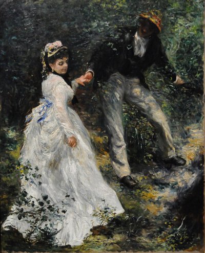 النزهة ، 1870 بواسطة بيير أوغست رينوار