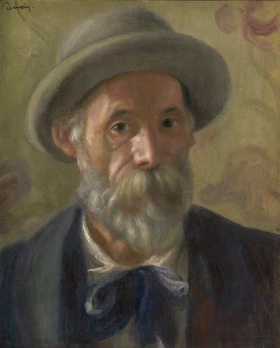 بورتريه ذاتي 1899 بواسطة بيير أوغست رينوار