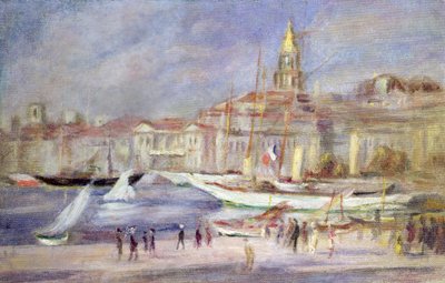 ميناء مرسيليا القديم ، حوالي 1912 بواسطة بيير أوغست رينوار